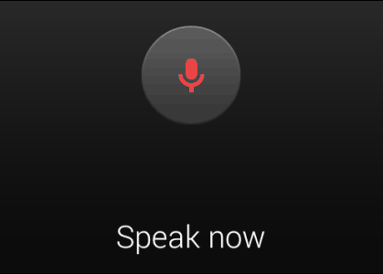 google voice typing android