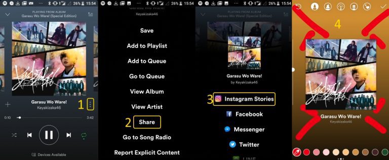 วิธีแชร์เพลงจาก Spotify ลง ig ทั้งบน iOS และ Android - iT24Hrs by ปานระพี