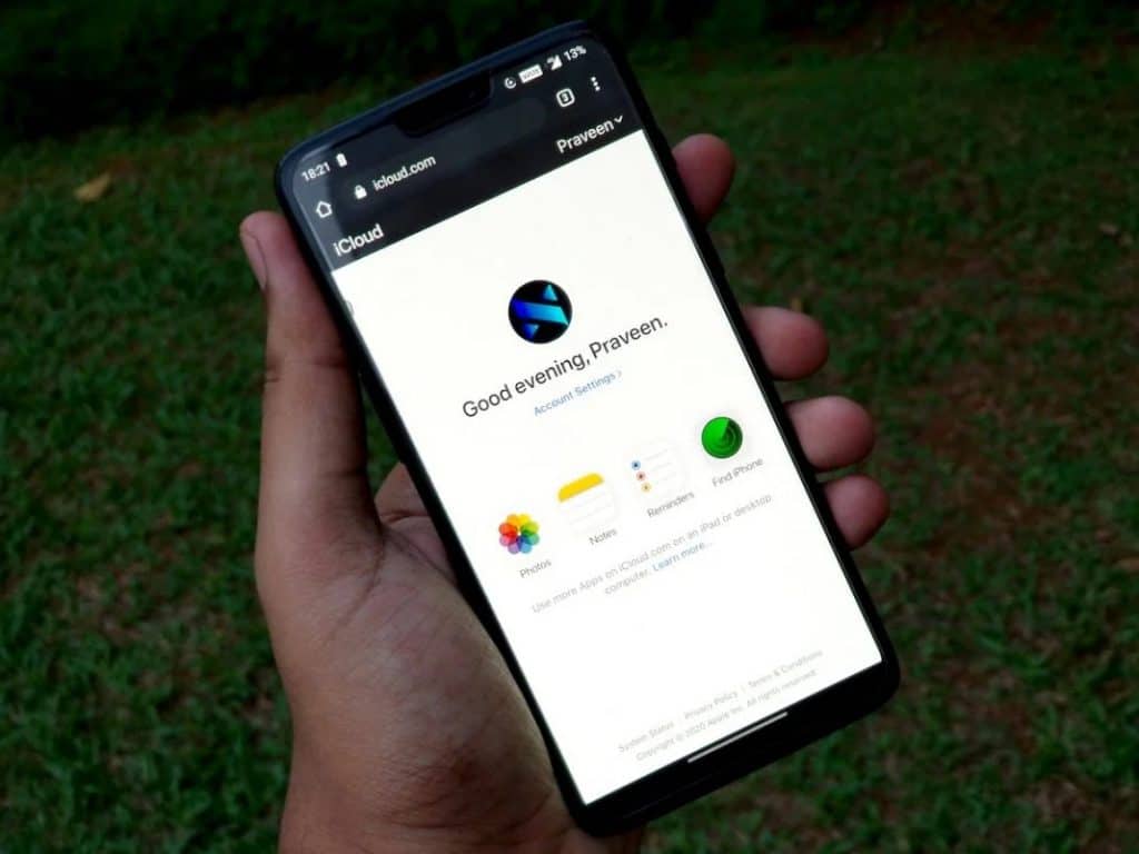  iCloud เวอร์ชั่นมือถือ สำหรับ Android และ iOS