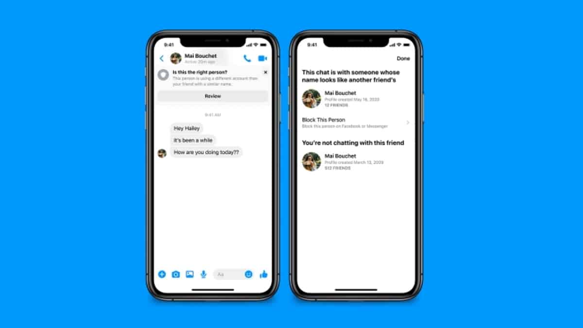 Messenger เตรียมออกฟีเจอร์ใหม่ แจ้งเตือนแชทลวง จาก Profile ไ่ม่น่าไว้ใจ