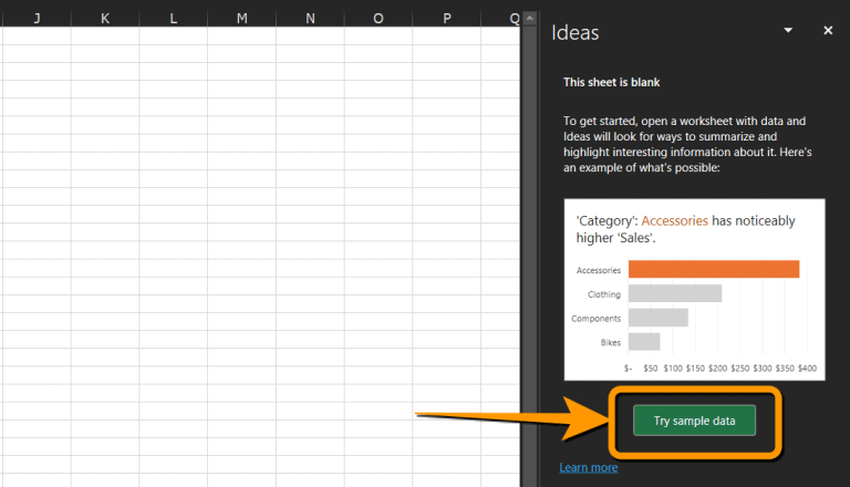วิธีใช้ Ideas ใน Excel ใช้ AI ช่วยเสนอไอเดียไนการวิเคราะห์ข้อมูล - iT24Hrs