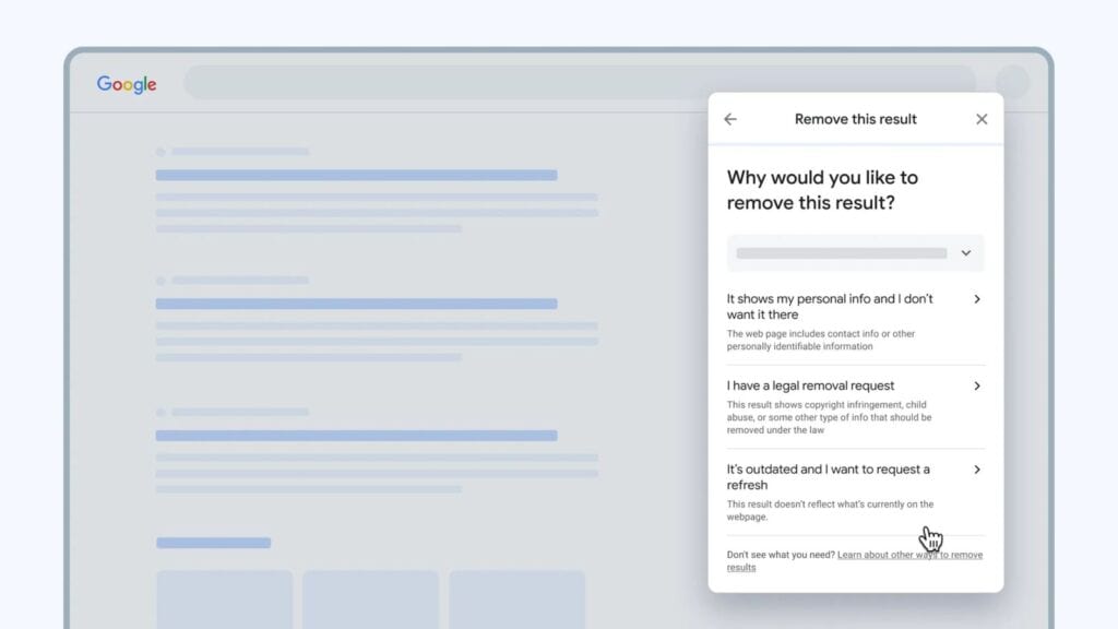 วิธีลบข้อมูลส่วนตัวใน Google ออก