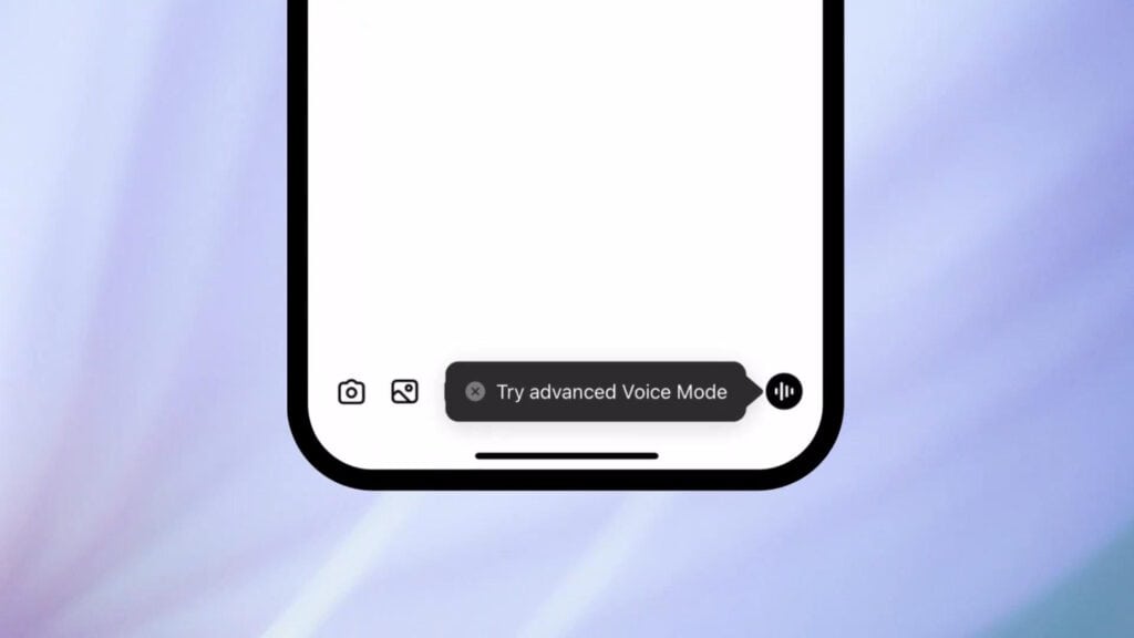 Advanced Voice Mode โหมดเสียงขั้นสูง