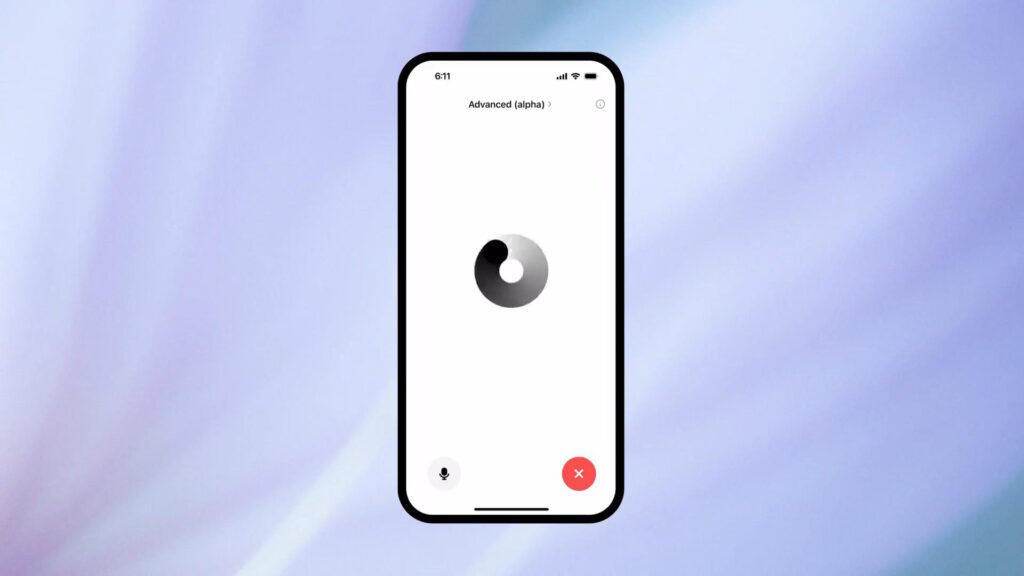 Advanced Voice Mode โหมดเสียงขั้นสูง