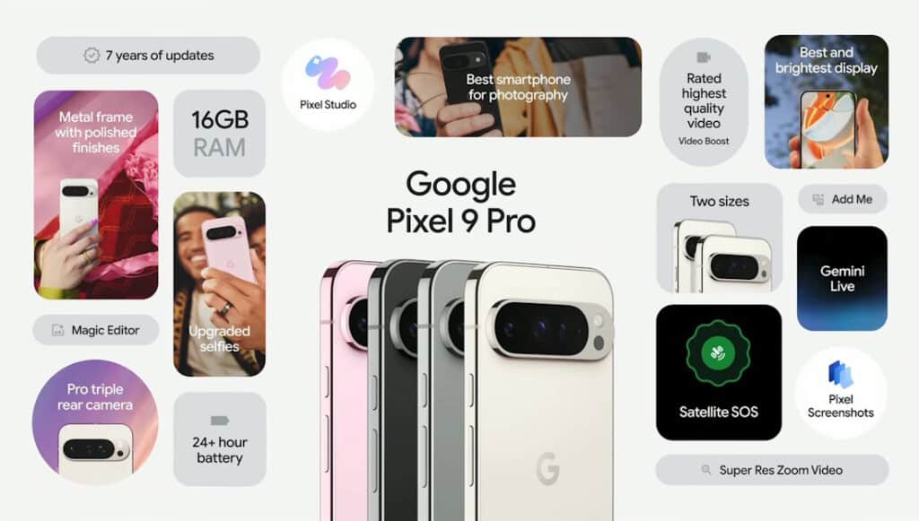 Pixel 9 Series เปิดตัว