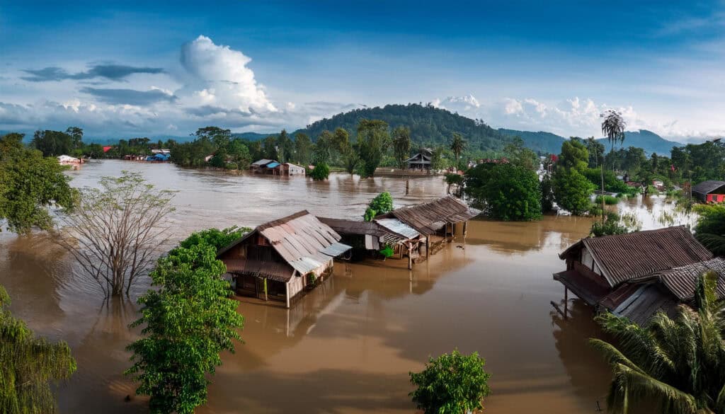 วิธีบริจาคน้ำท่วม 2567