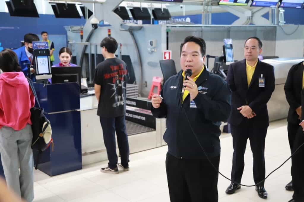 สนามบินไทยใช้ระบบสแกนหน้า