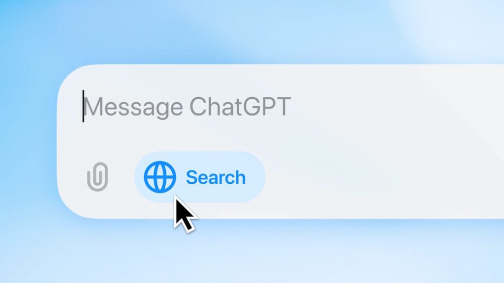 ChatGPT search คืออะไร 
