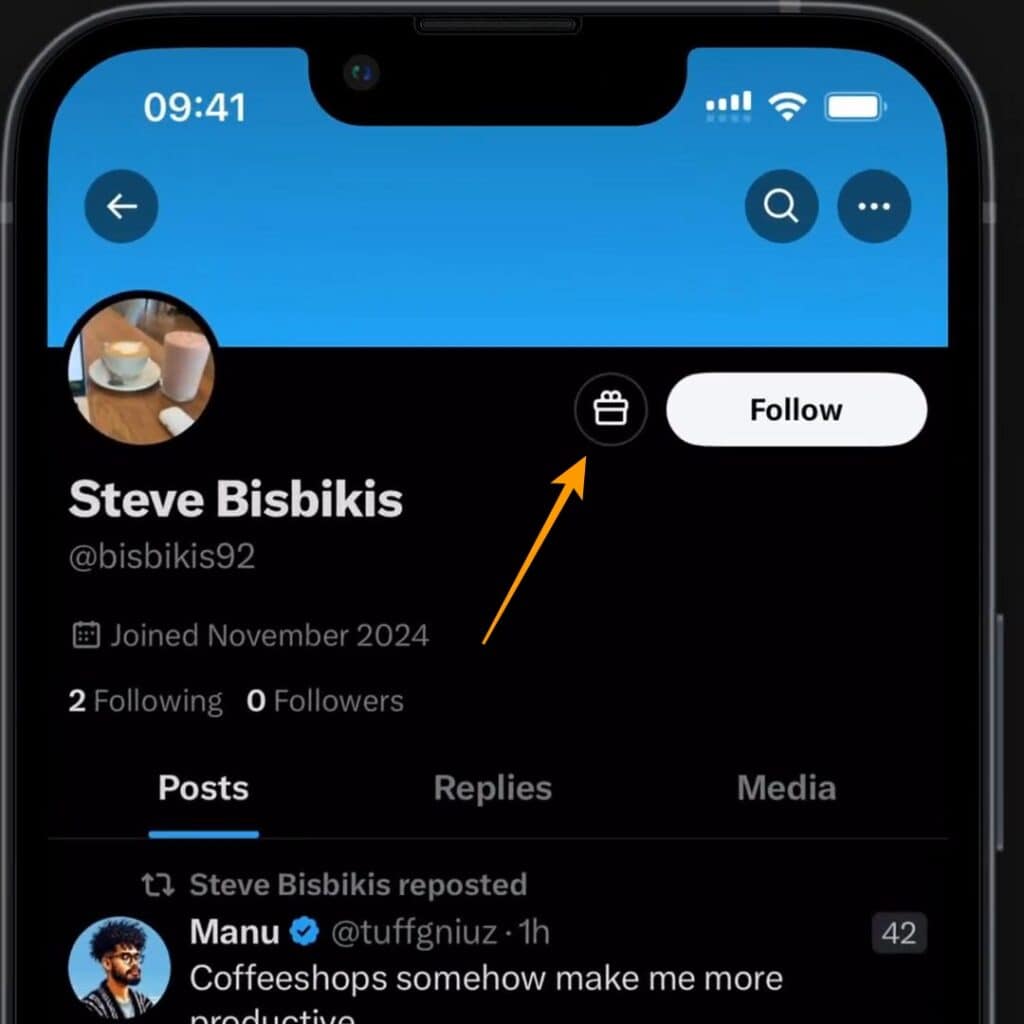 วิธีส่ง X Premium Gifting