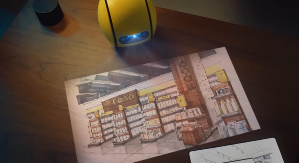 Samsung Ballie หุ่นยนต์ลูกบอล