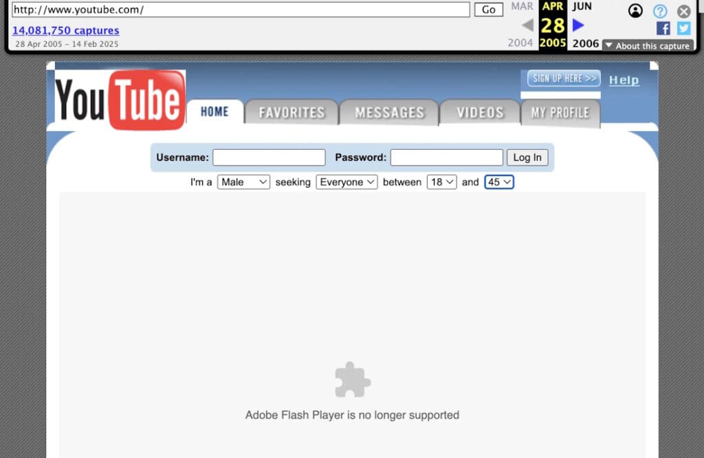 ประวัติ YouTube 