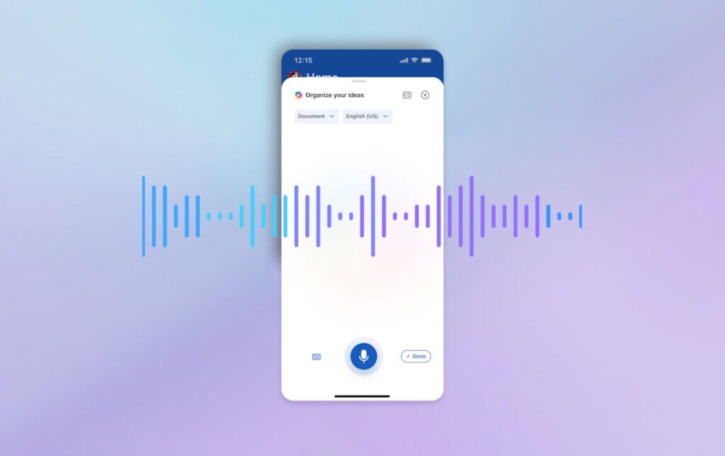 วิธีเปลี่ยนเสียงพูดเป็นเอกสารด้วย Copilot