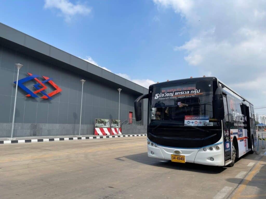 เปิดแล้ว! EV Shuttle Bus ฟรี