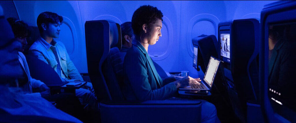 United Airlines เตรียมเปิดตัวบริการ Wi-Fi ดาวเทียม