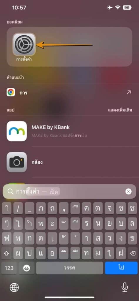 วิธีทำไอโฟนเป็นจอขาวดำ
