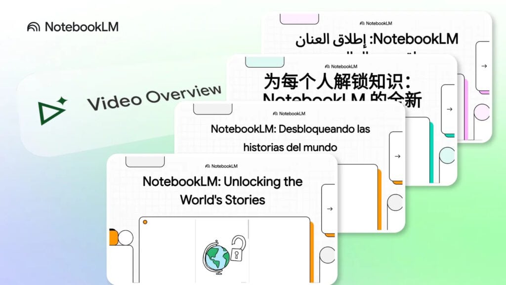 Google NotebookLM อัปเดต Video Overviews