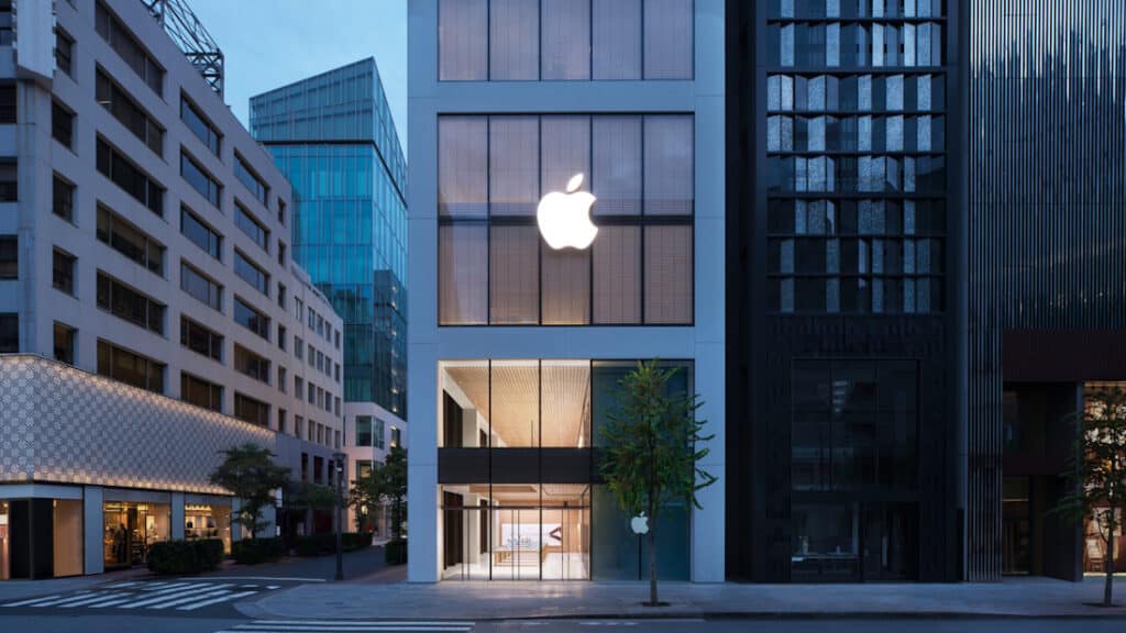 Apple Ginza โฉมใหม่