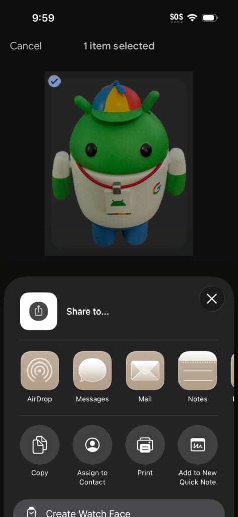 วิธีสร้างสติกเกอร์ใน Google Photos