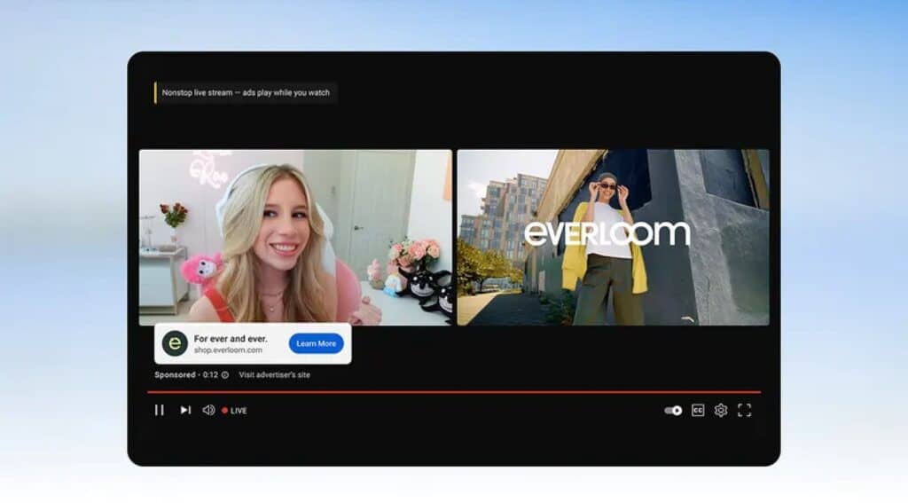 YouTube Live 2025 อัปเดต