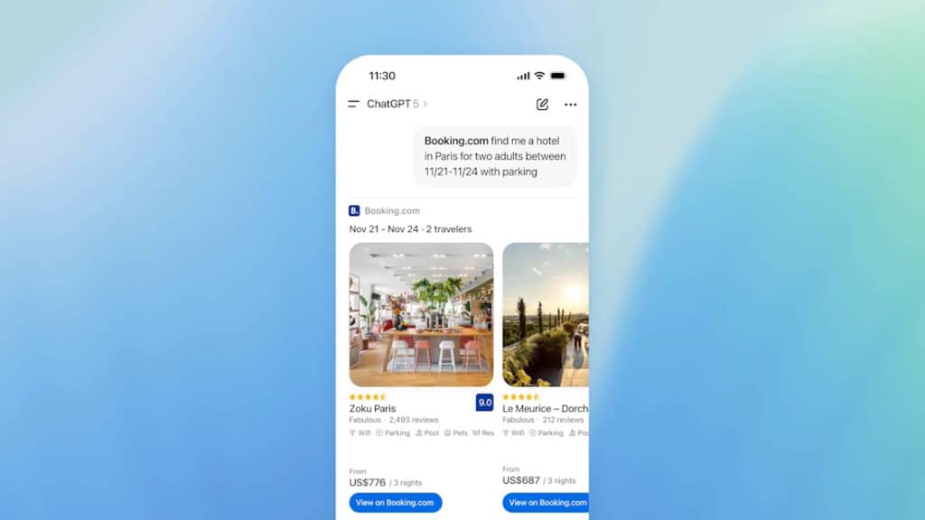 App in ChatGPT