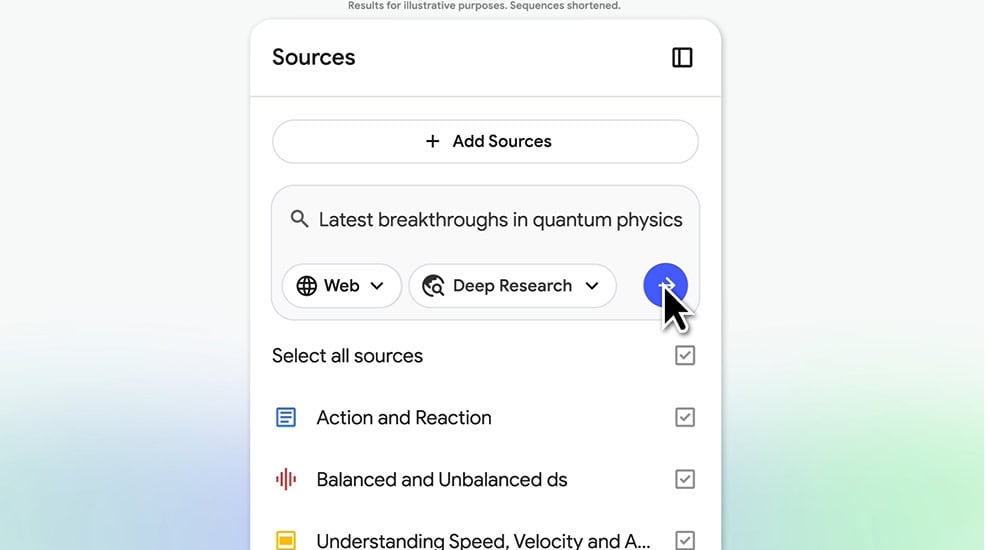 วิธีใช้ Deep Research