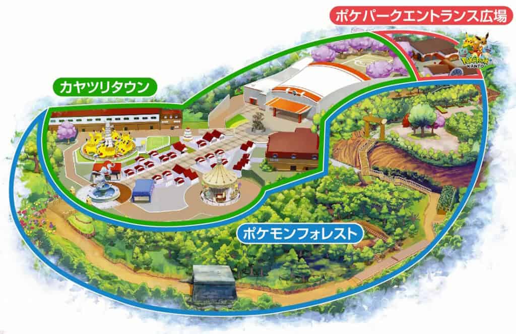 สวนสนุกโปเกม่อน Pokepark Kanto