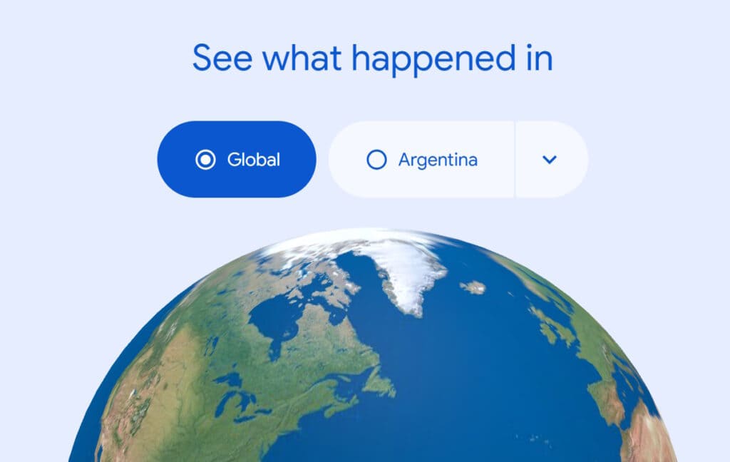 Google Year in Search 2025 Global