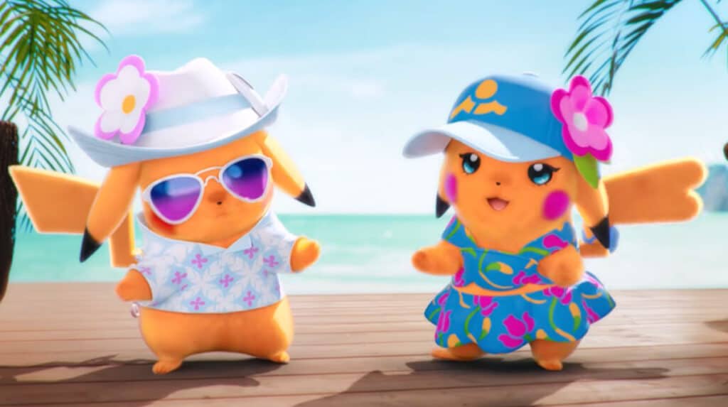 เปิดตัวเกม Pokemon Winds & Waves