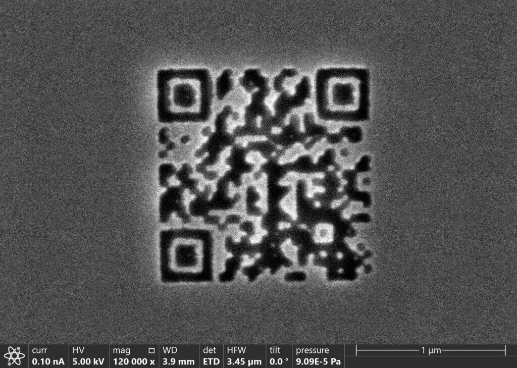 QR Code ที่เล็กที่สุดในโลก