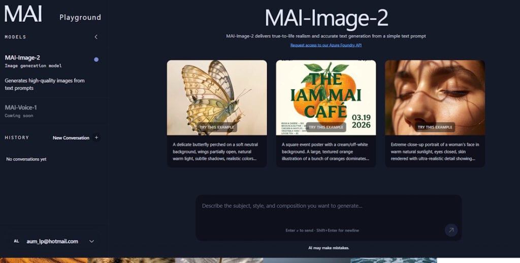 MAI-Image-2 คืออะไร