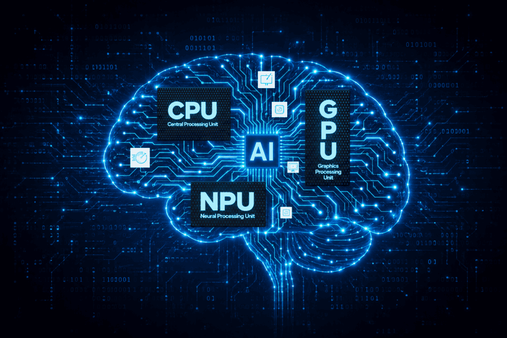 CPU GPU และ NPU แตกต่างกันอย่างไร