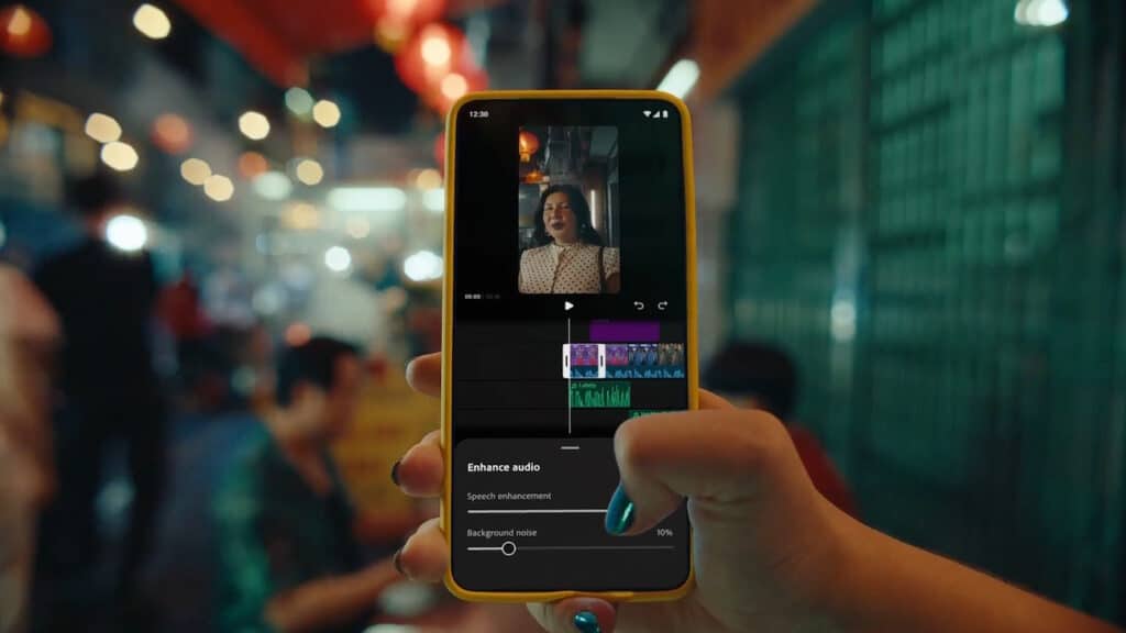 Adobe Premiere บน Android
