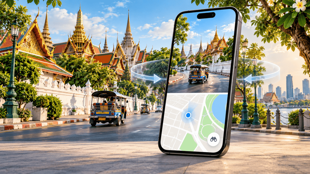 วิธีใช้ Look Around บน Apple Maps