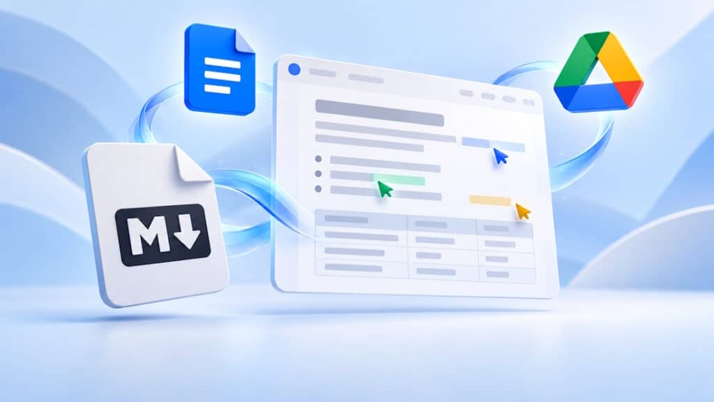 Google Docs แก้ไขไฟล์ Markdown