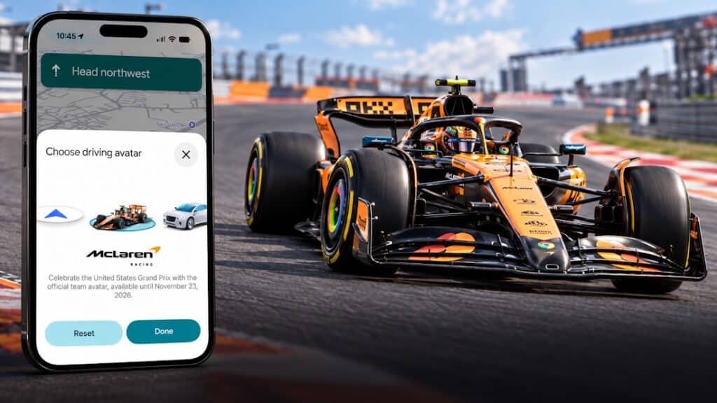 วิธีเปลี่ยนไอคอนรถใน Google Maps เป็นรถ F1