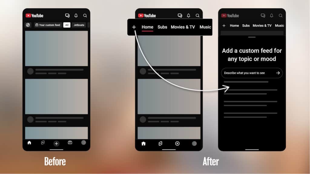 YouTube ปรับหน้า Home ใหม่