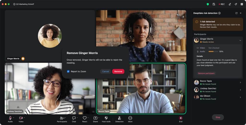 Zoom ตรวจจับ Deepfake ในวิดีโอคอล 
